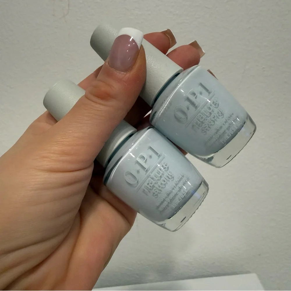 OPI Nature Strong Nail Polish in Raindrop Expectations 2 Pack 0.5 fl oz